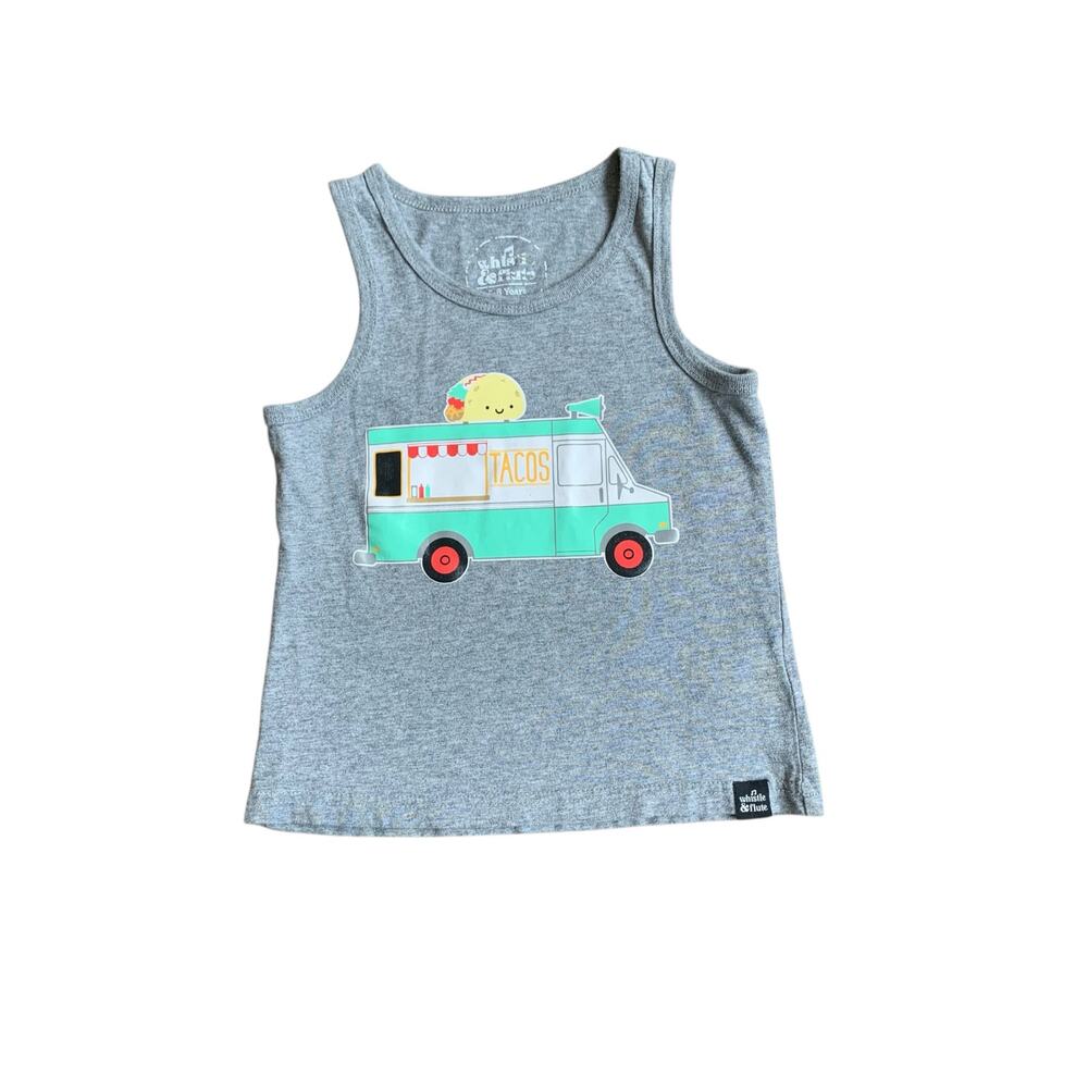 Whistle & Flute Taco Truck Tank - *read for sizing*